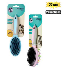 Pet Brush - 2 function - 22cm
